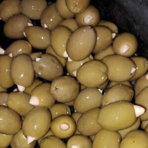Olive Verdi Farcite alla Mandorla
